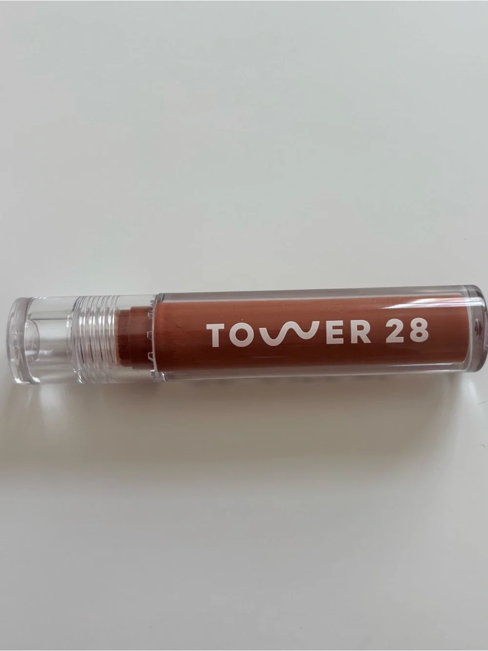 Tower 28 Shine On Lip Jelly in Cashew